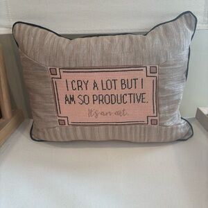 Handcrafted Taylor Swift Needlepoint Pillow